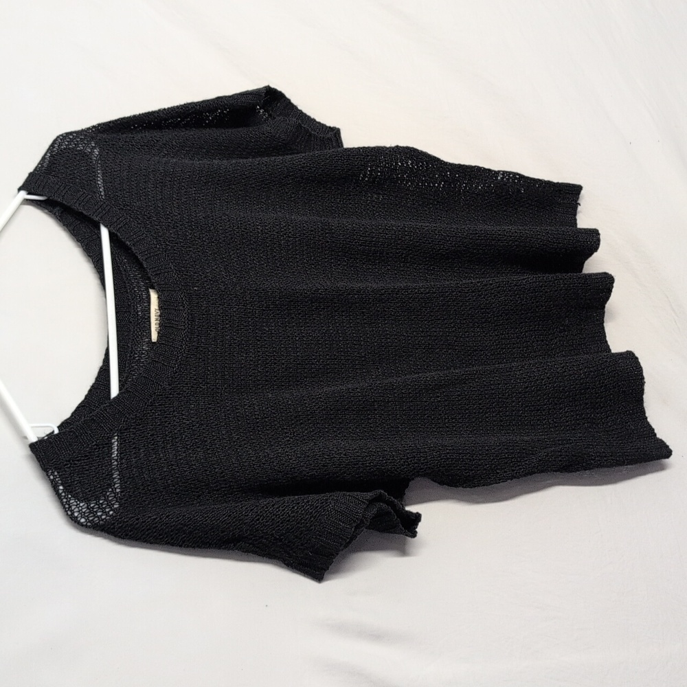 Old Navy Black Knit Crop Top